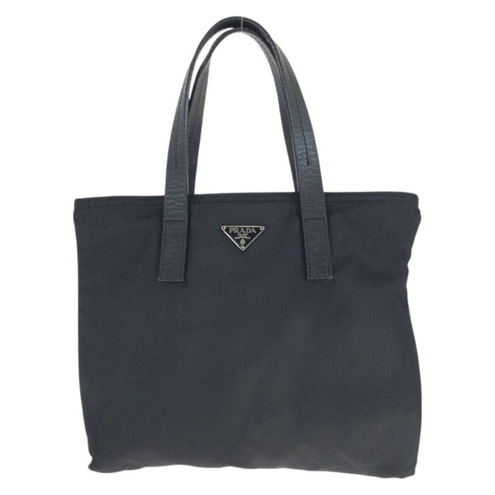 Prada Tessuto Nylon Leather Handbag